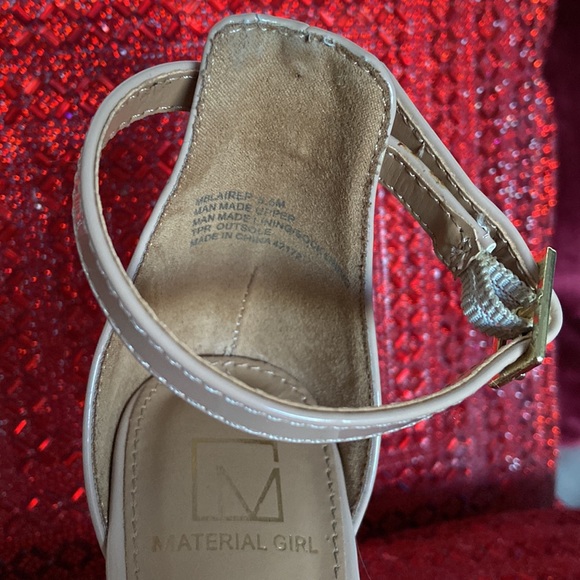 Material Girl Nude Heels - Picture 6 of 6
